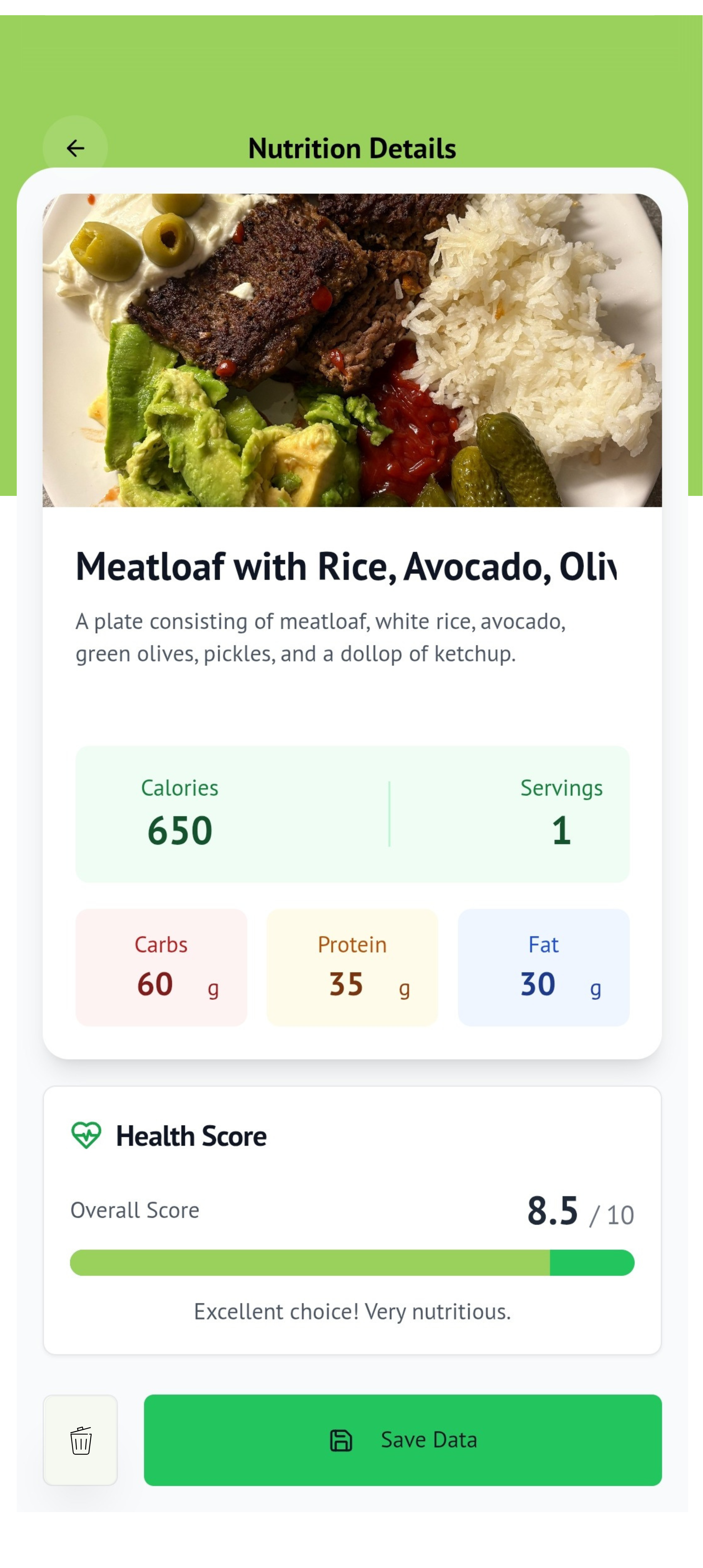 Track Your Food With Just a Picture